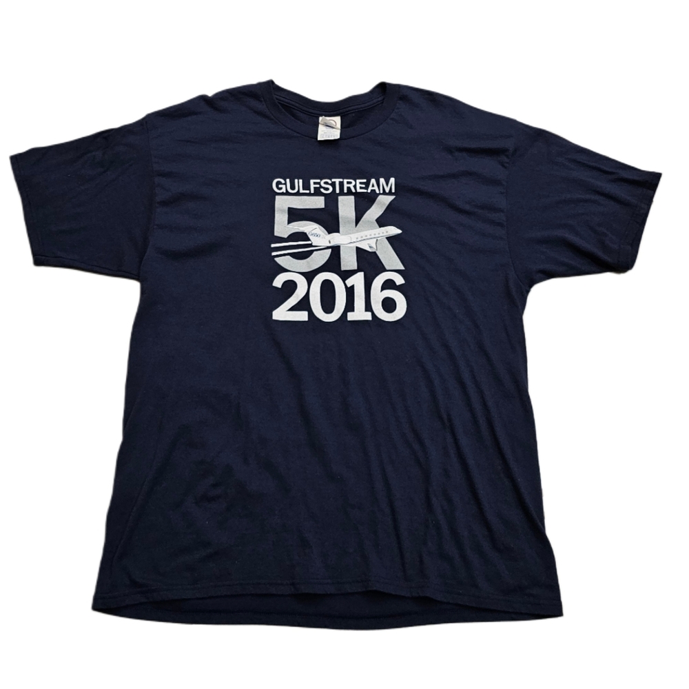 Gulfstream 2016 G650ER T-Shirt 5K Aviation Passenger Luxury Jet Aircraft Men XL